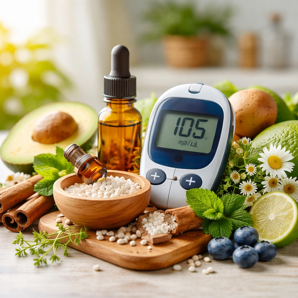 Homeopatía para la diabetes con control natural de la glucosa en sangre