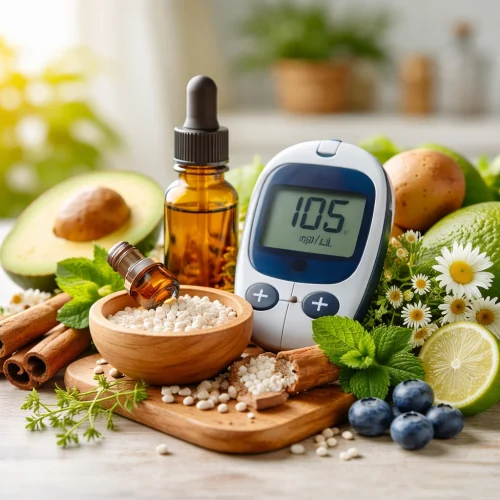 Homeopatía para la diabetes con control natural de la glucosa en sangre